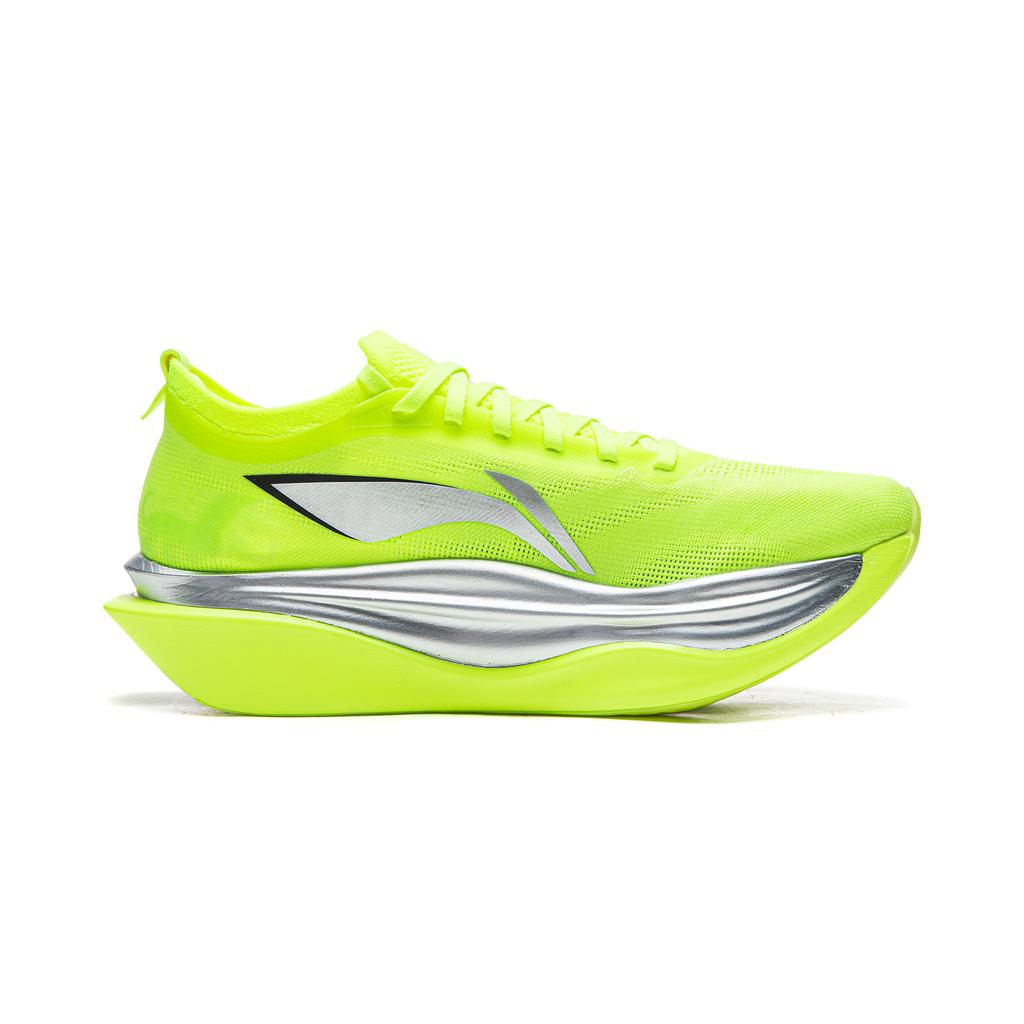 Li Ning Feidian 6 ELITE Dämpfung Rutschfest Abriebfest Rückprall Niedriger Schaft Karbonplatte Laufschuhe Unisex ARMW001-1