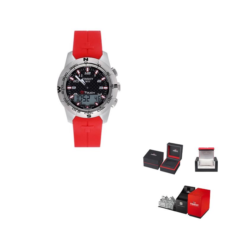 

TISSOT Tengzhi Collection Quartz Movement Touchscreen Men s Watches Watch 42.7mm Black Dial T047.420.47.207.02 Black Dial