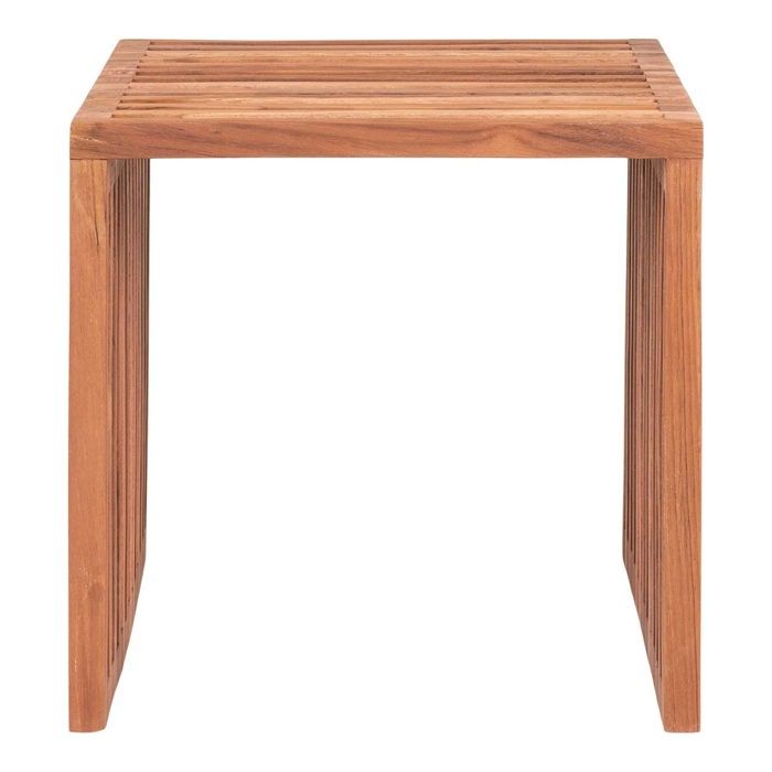 Pego table basse , table d'angle teck.