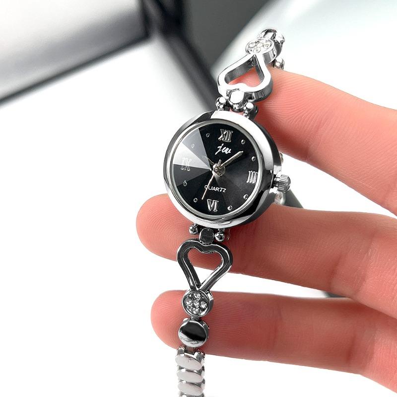 Ladies' Watch Fashion Leisure Love Bracelet Exquisite and Compact Quartz Watches Female Student Watch Gift Relogio Feminino