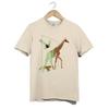 3D Animal Art T Shirt Unisex Giraffe Fox Eagle Digital Tech Graphic Wildlife Tee