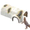Aquariums Decorations Resin Tree Bark Fishtanks Landscape Cave Hideaways House for Turtles Reptiles Fish Safe Landscaping
