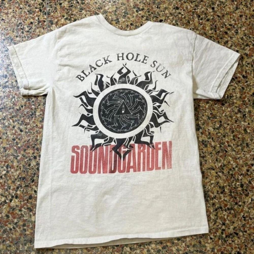 Soundgarden band Black Hole Sun Tshirt Reprint PNA_181  Unisex T-Shirt XL