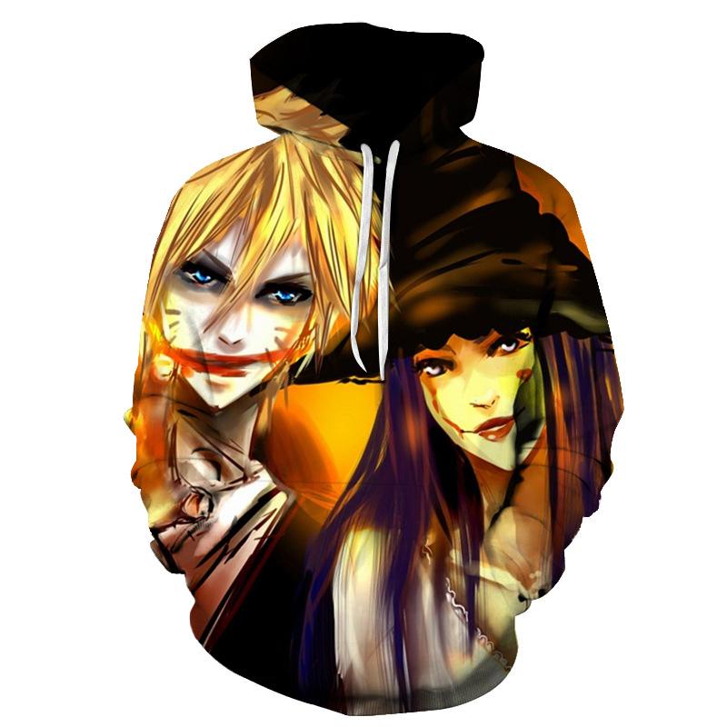 Jaro podzim pánská mikina s kapucí halloween horor dýňová hlava muži dámská mikina 3D tisk móda pouliční svetr Harajuku tepláková souprava