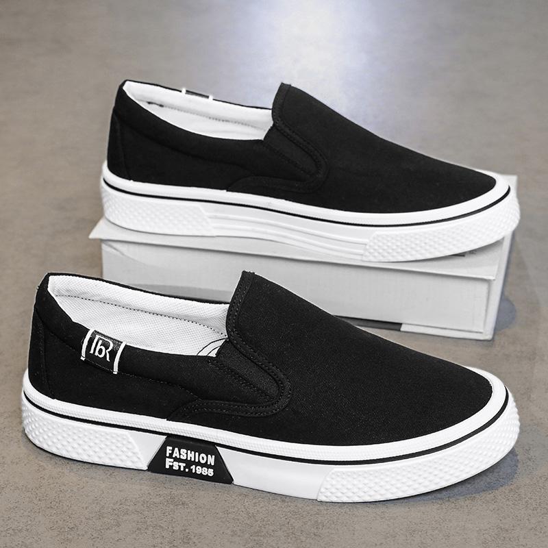 Canvas Summer New Men's Casual Daily Versatile Sports Breathable Flat Baseplate Shoes Men's Shoes