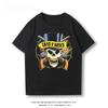 Guns N ' Short Sleeve Boys Cotton Vintage Rose Loose Casual Summer T-shirt High Quality Men's and Women's T-shirt