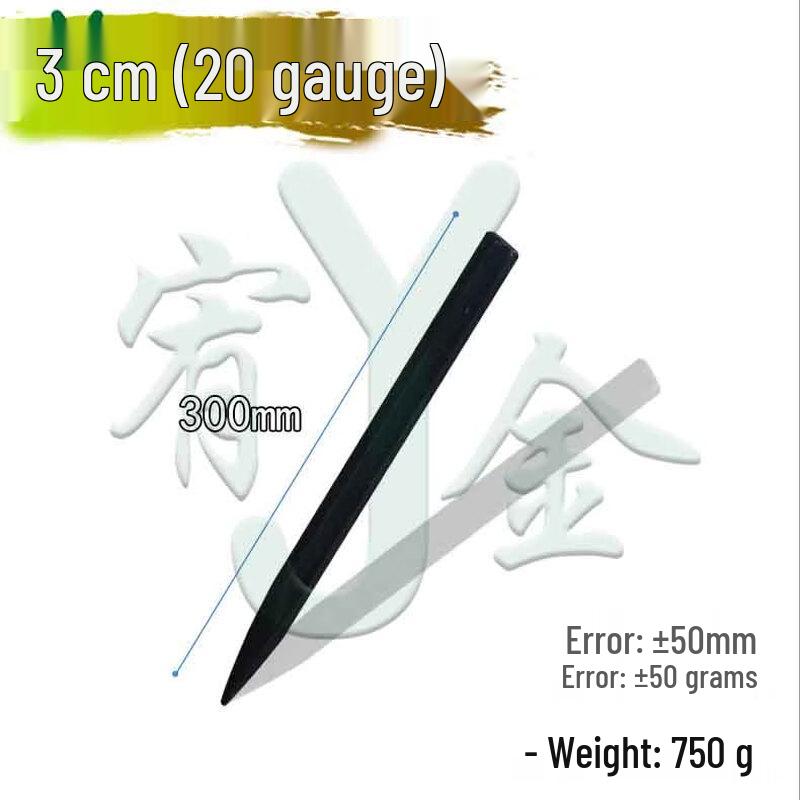 Extended Hexagonal Steel Masonry Pry Bar & Chisel