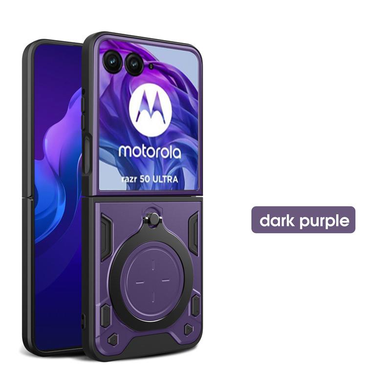 Heavy Duty Protective Cover For Motorola Moto Razr 50 40 Ultra Razr Plus 2024 2023 Case Stand Holder Shockproof Funda Coque Capa