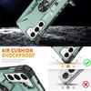 For Samsung S23 Ultra Anti -Scratch Metal Ring Holder Case For Samsung Galaxy S23 Ultra S22 Plus S21 Fe S 23 22 21 Coque