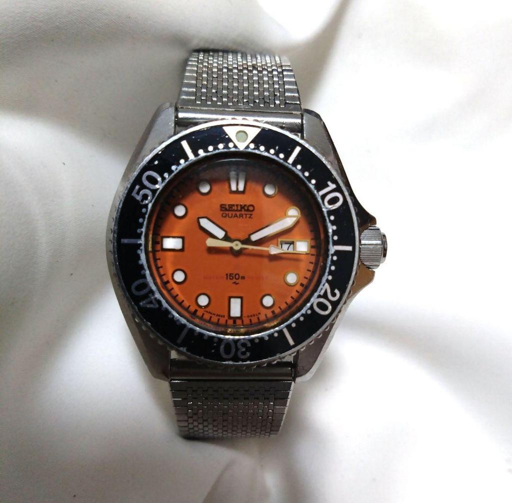[USED] Extremely rare SEIKO diver's watch, orange, working