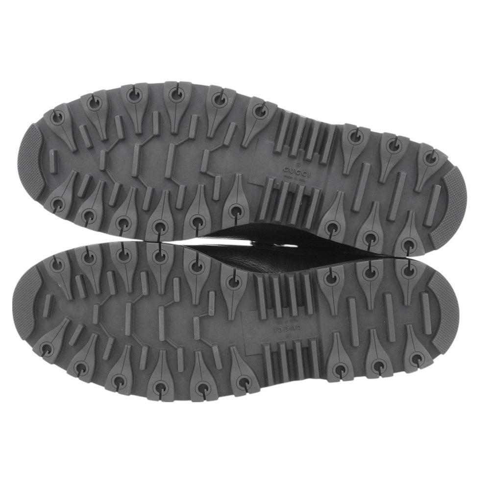 GUCCI Unused GG pattern Shelly line boots shoes men's black 13 1/2G 295321 shoes 13 1/2G blackUsed