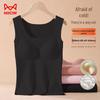 Mao Ren Damen De Samt Thermo-Camisole mit integriertem BH