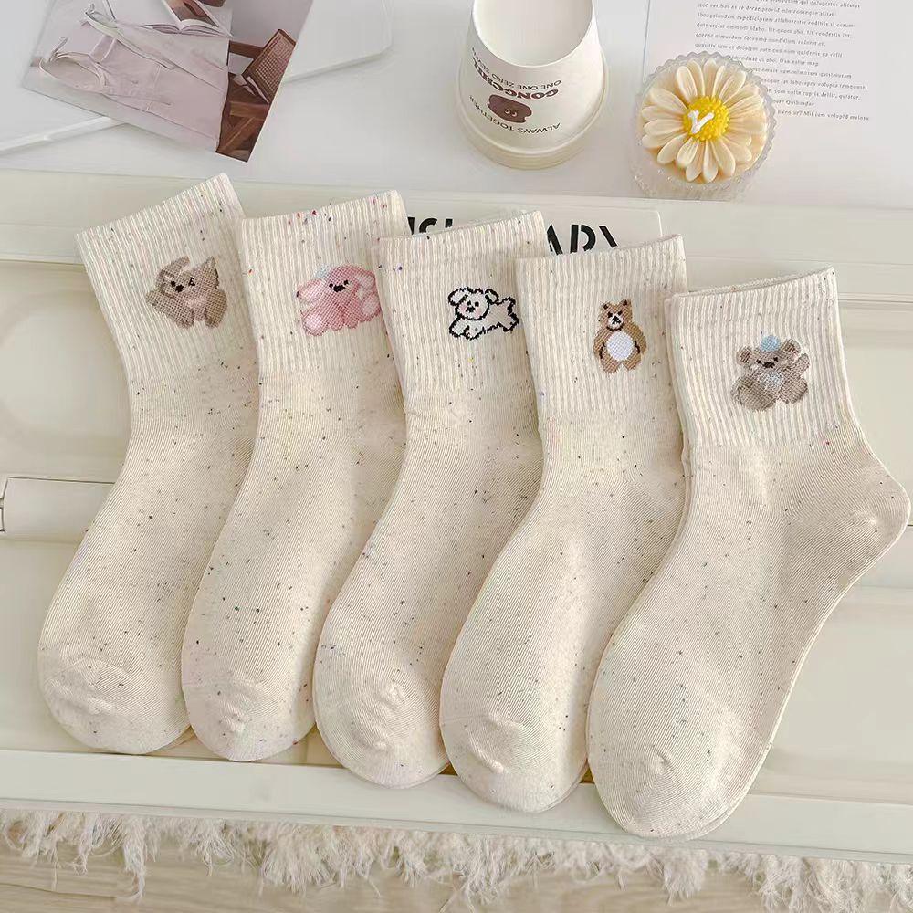 Socks, Socks, Autumn Lace, College Style, Sweet Piles, Socks, Ballet Style, Idea Gauze Socks