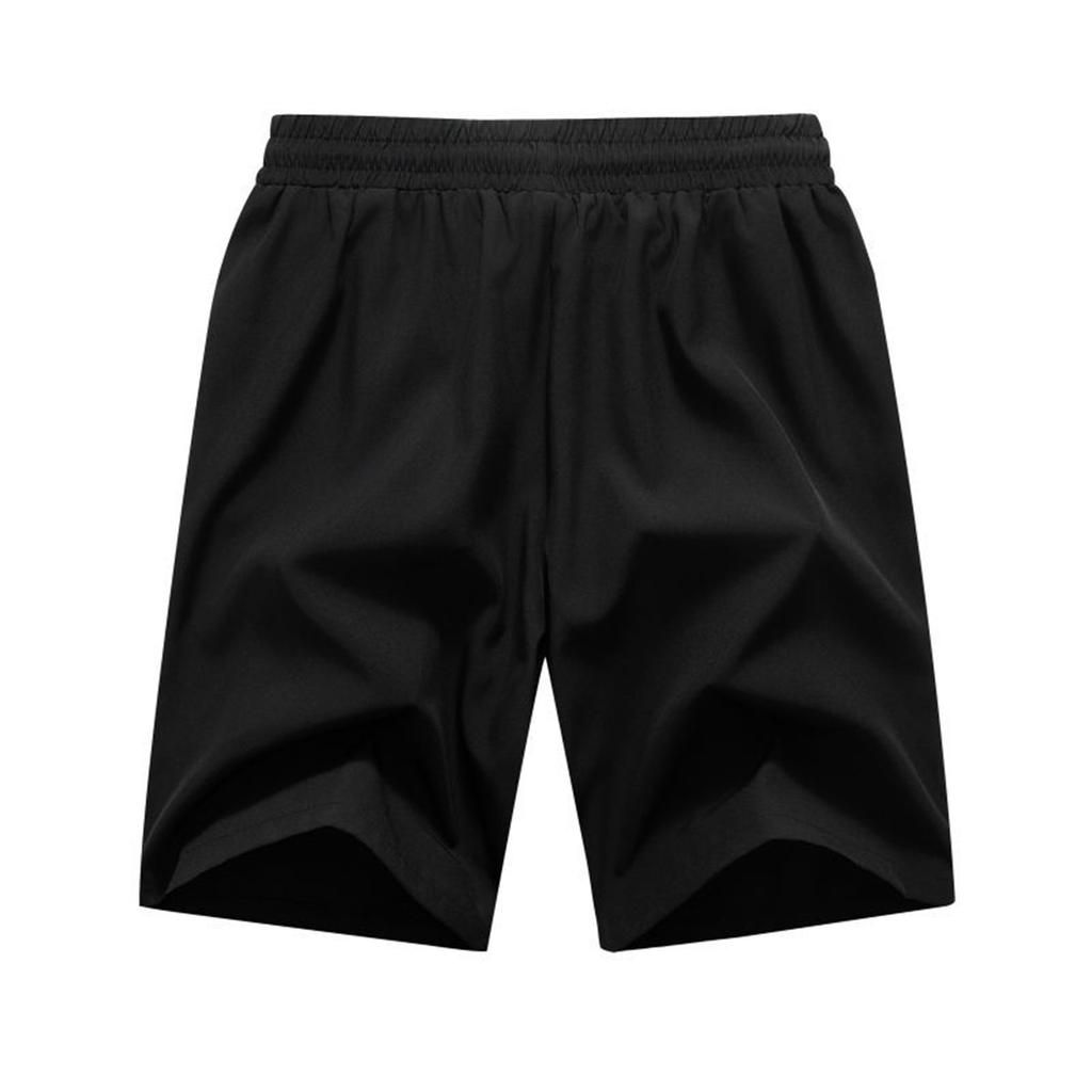 Men's Summer Solid Color Shorts Men's Tie Beach Shorts Casual Shorts Sports Shorts