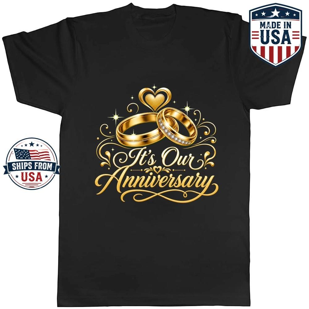 It's Our Graphic T-Shirt Minimal Couple Saying Design