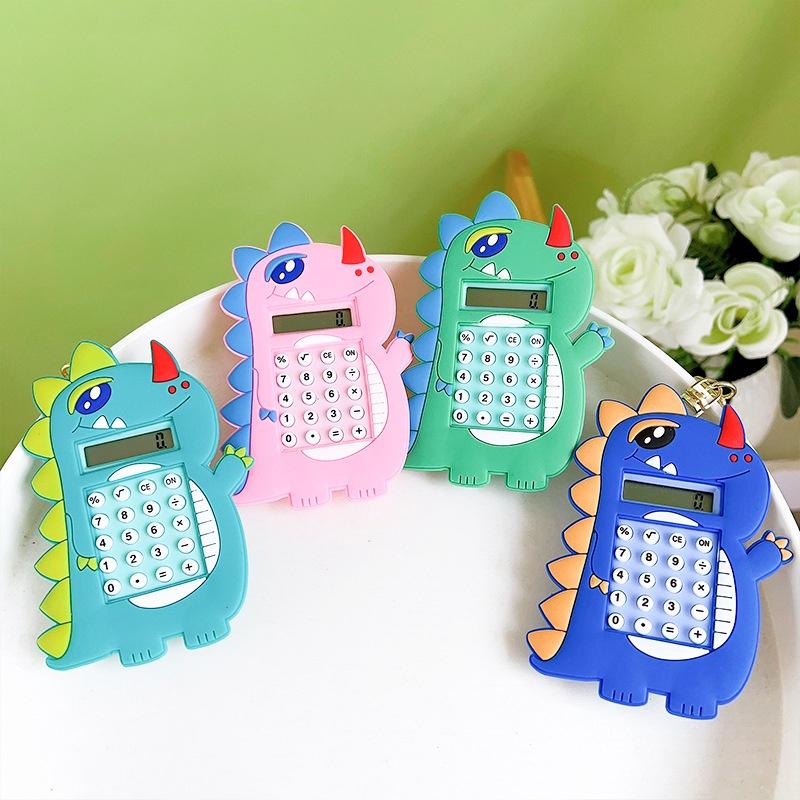 Lovely Resin Dinosaur Maze Keychain Creative Kids Toy Decoration