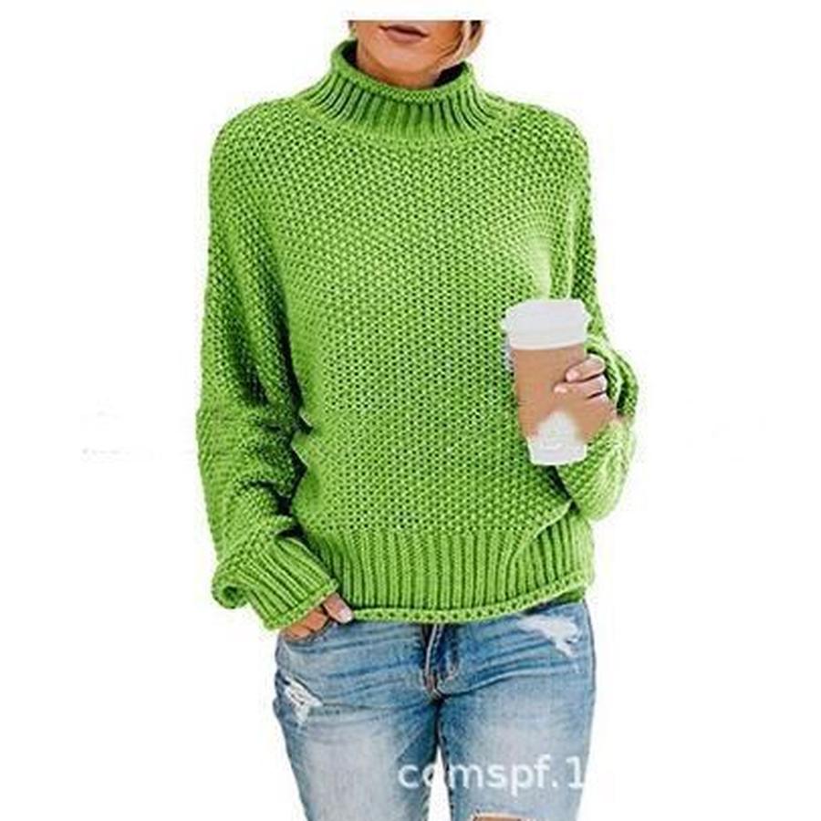 Pull tricoté pour femme, pull-over, tricot, femme, pull-over, confortable, hiver, automne, surdimensionné, décontracté