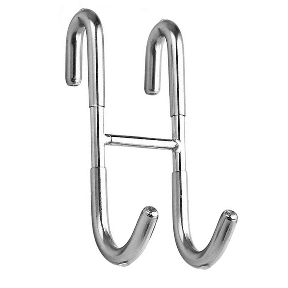 

Compact Shower Towel Rack Door Back Exquisite Lightweight серебряный