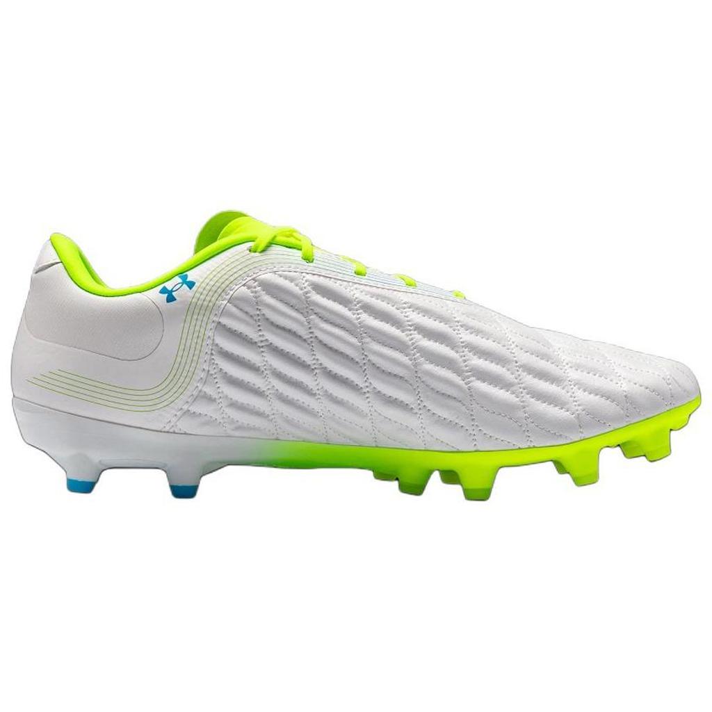 Under Armour Magnetico Pro 3 FG White High Vis Yellow Unisex Sneakers Capri 3027038-103