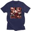 Custom Classic Zhongli Genshin Impact T Shirts Men Anime Game Tshirts Casual Tee Oversized Tshirts Gift