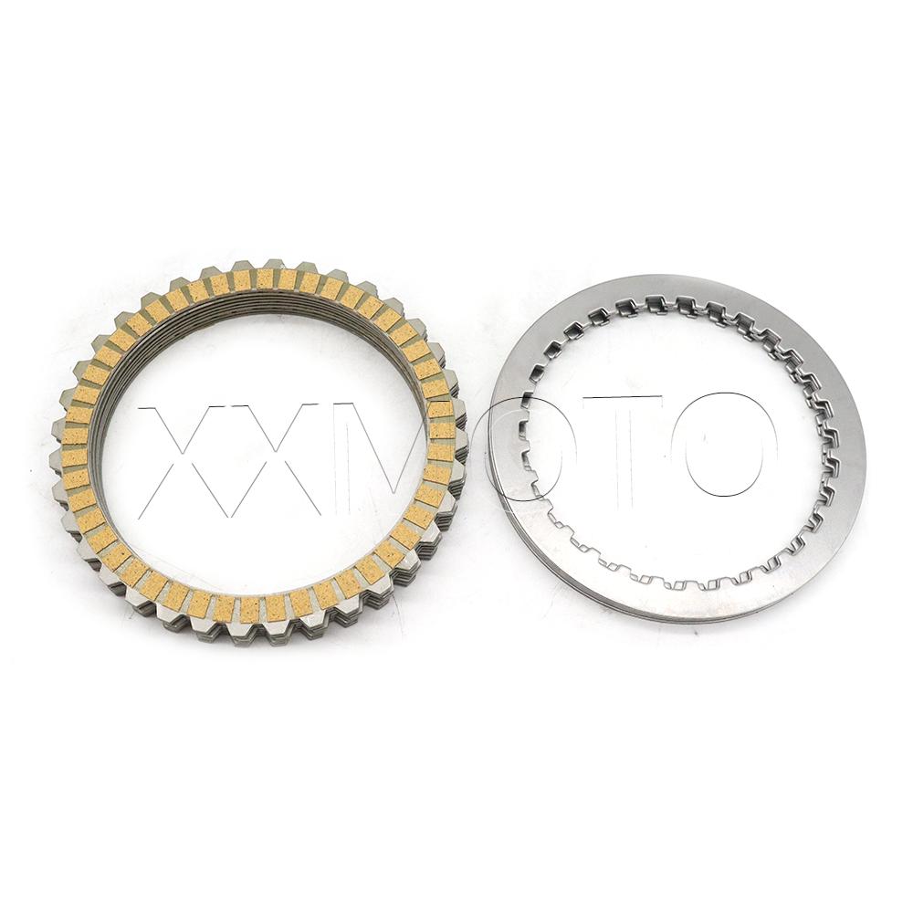 For Harley Sportster XL1200 XL883 XL 1200 883 X48 72 1991-2019 2020 2021 2022 Motorcycle Clutch Plates Friction Steel Disc Kits