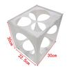 11 Holes Balloon Sizer Box PP Square Balloon Measurement Tool For Balloon Arches
