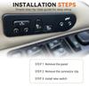 Seat Heater Switch 15116863 15116862 For Chevrolet Tahoe Avalanche 2003 2004 2005 2006 Hummer GMC Power Seat Switch Control