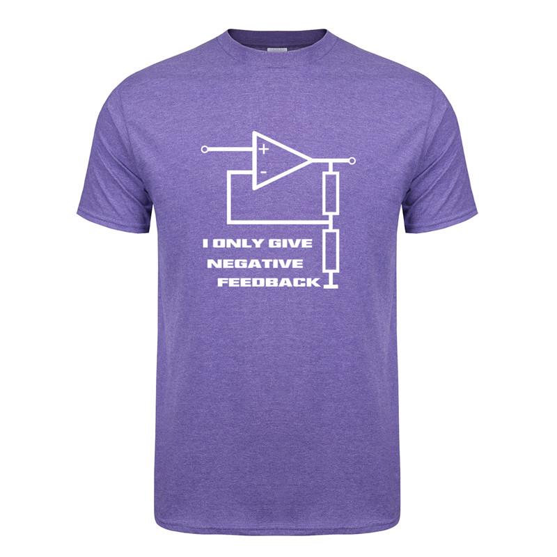 Funny I Give Negative Feedback Engineer T Shirt Unisex Short Sleeve Cotton Tshirts Unisexs Camisetas Gift Jl065