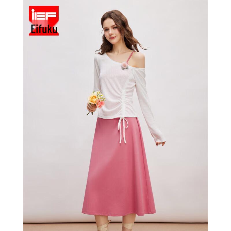 Костюм с юбкой IEF Французский стиль Весна 2025 XL