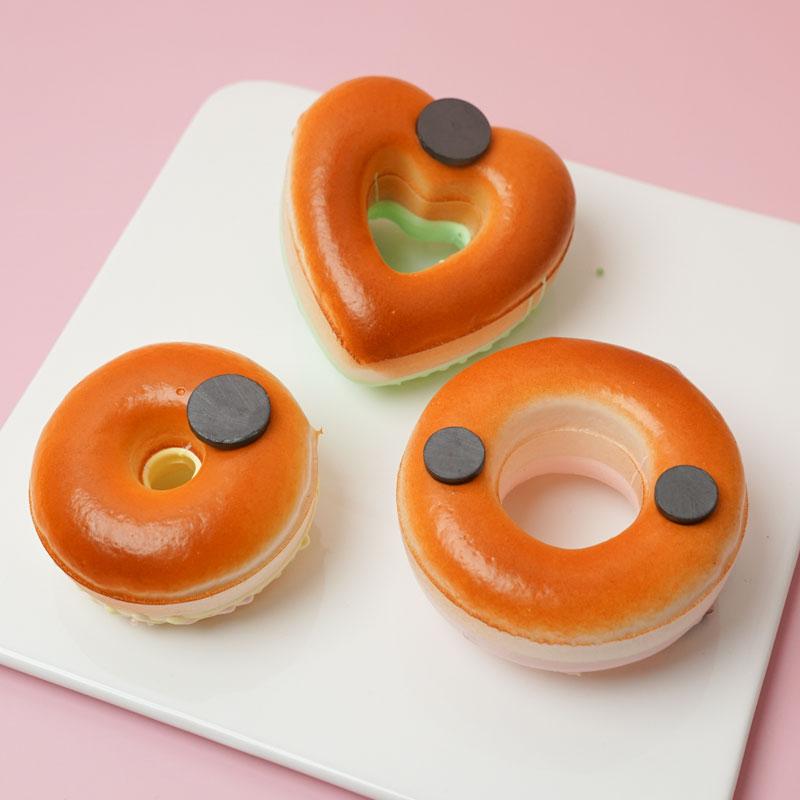 Simulation Bread Model Donut Fake Cakes Artificial Donut Food Photo Props Home Decoration Accessories Miniature 6pc/set