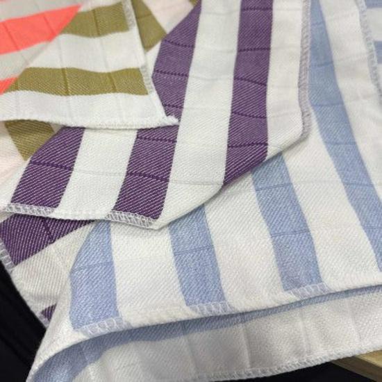 Non-Oily Bamboo Fiber Dish Towel with Bright Silk Viscose