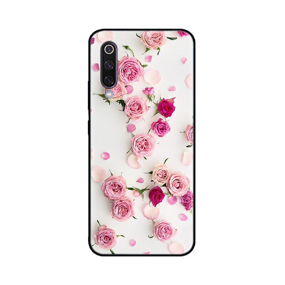 Para Xiaomi Mi 9 Lite Funda Cubierta Trasera de Silicona Suave Fundas para Teléfono Para Xiaomi Mi 9 mi9 Funda Coque para Xiaomi Mi 9 SE Fundas Parachoques de TPU
