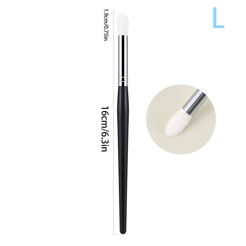 1 szt. Kozie włosie stożkowy pędzel do blendowania załamań Szczegółowy makijaż cieni do powiek Narzędzie kosmetyczne Maquiagem Smudge Eye Makeup Brushs