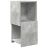 Corner Cabinet 30.5x30x65cm Engineered Wood Concrete Grey