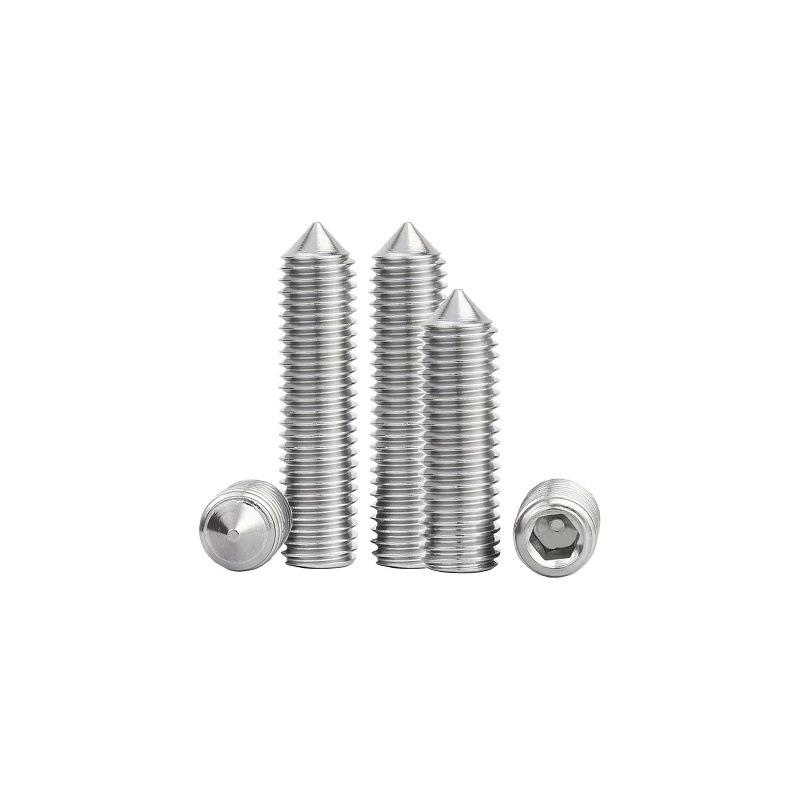 304 Stainless Steel Internal Hex Set Screw | Headless Grub Screw M2-M16