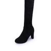 European and American Over-the-Knee High-Heeled Women's Boots, Large Size, Available In Sizes 42-43.