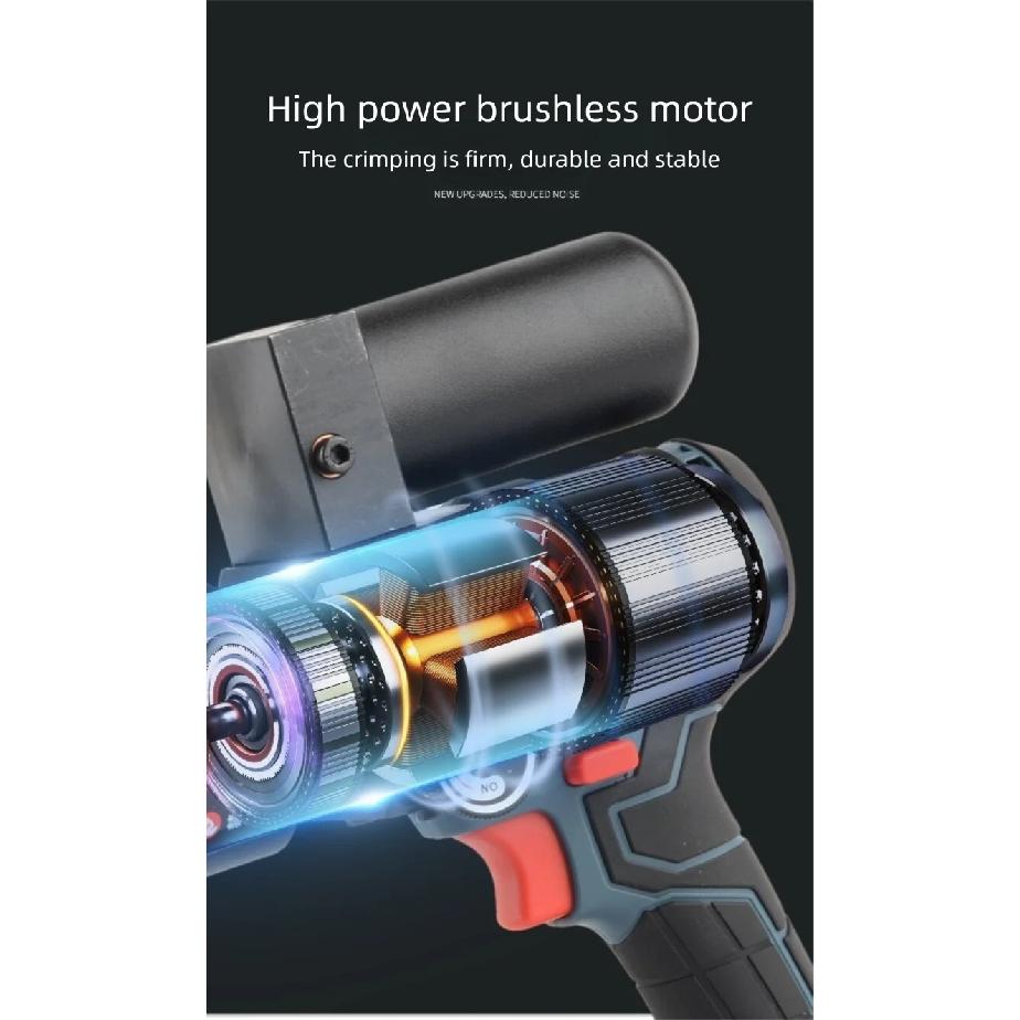 SL240 Brushless Motor Rechargeable Electric Hydraulic Crimping Tool Copper Nose Terminal Crimp Hydraulic Tool For Electricians
