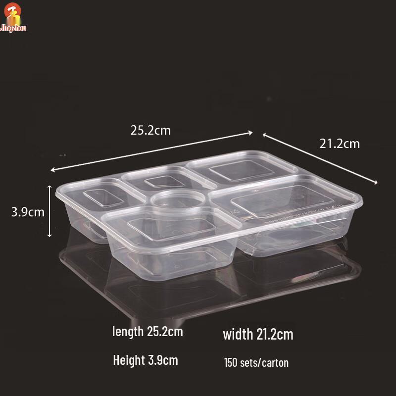Disposable Multi-Compartment Takeout Containers
