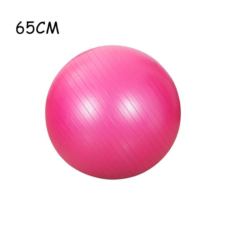 Piłki fitness z PVC Piłka do jogi Zagęszczona, przeciwwybuchowa, do ćwiczeń w domu, do pilatesu, do ćwiczeń, piłka równoważna 45 cm, 55 cm, 65 cm, 75 cm