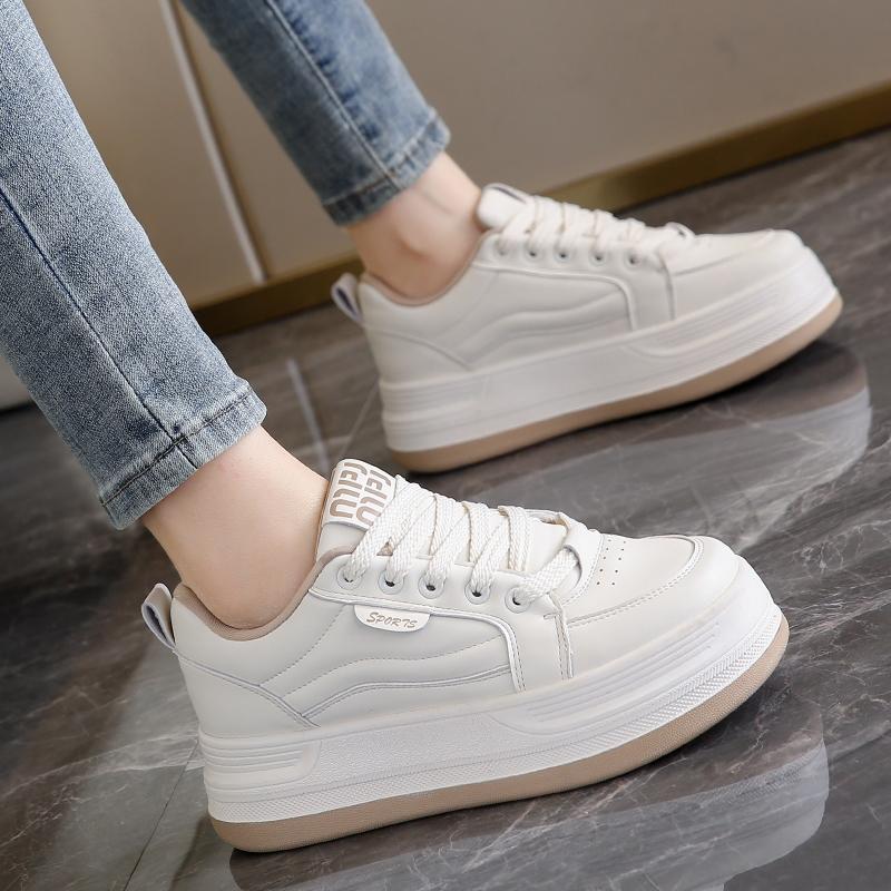 Pregnant Women's New Autumn Small Size Heightened Thick Baseplate Shoes