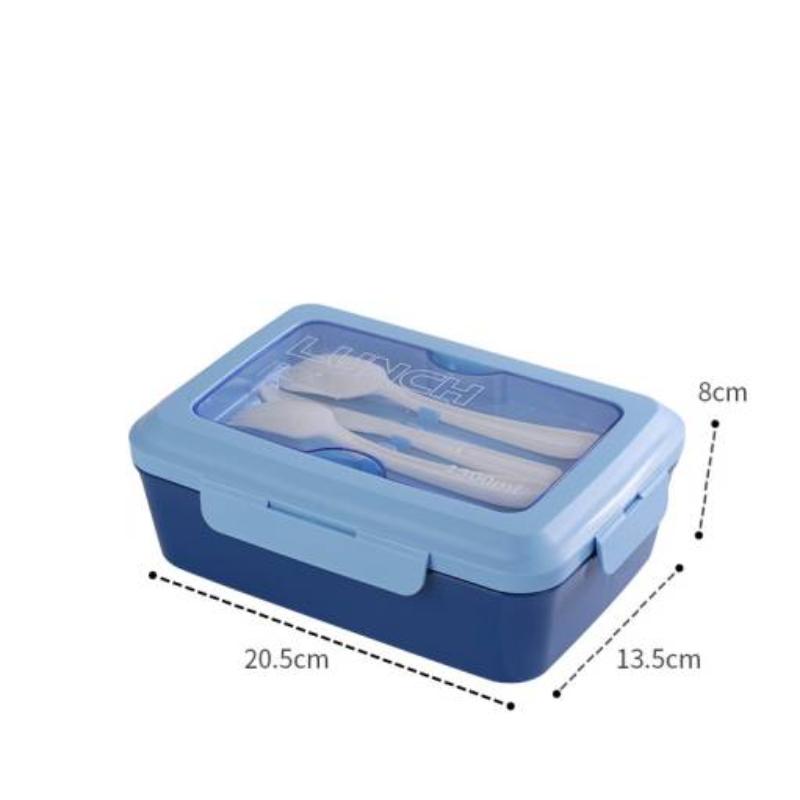Microwave Safe Wheat Straw Lunch Box for Kids BPA Free Reusable Bento Box for School Work or Picnic Use