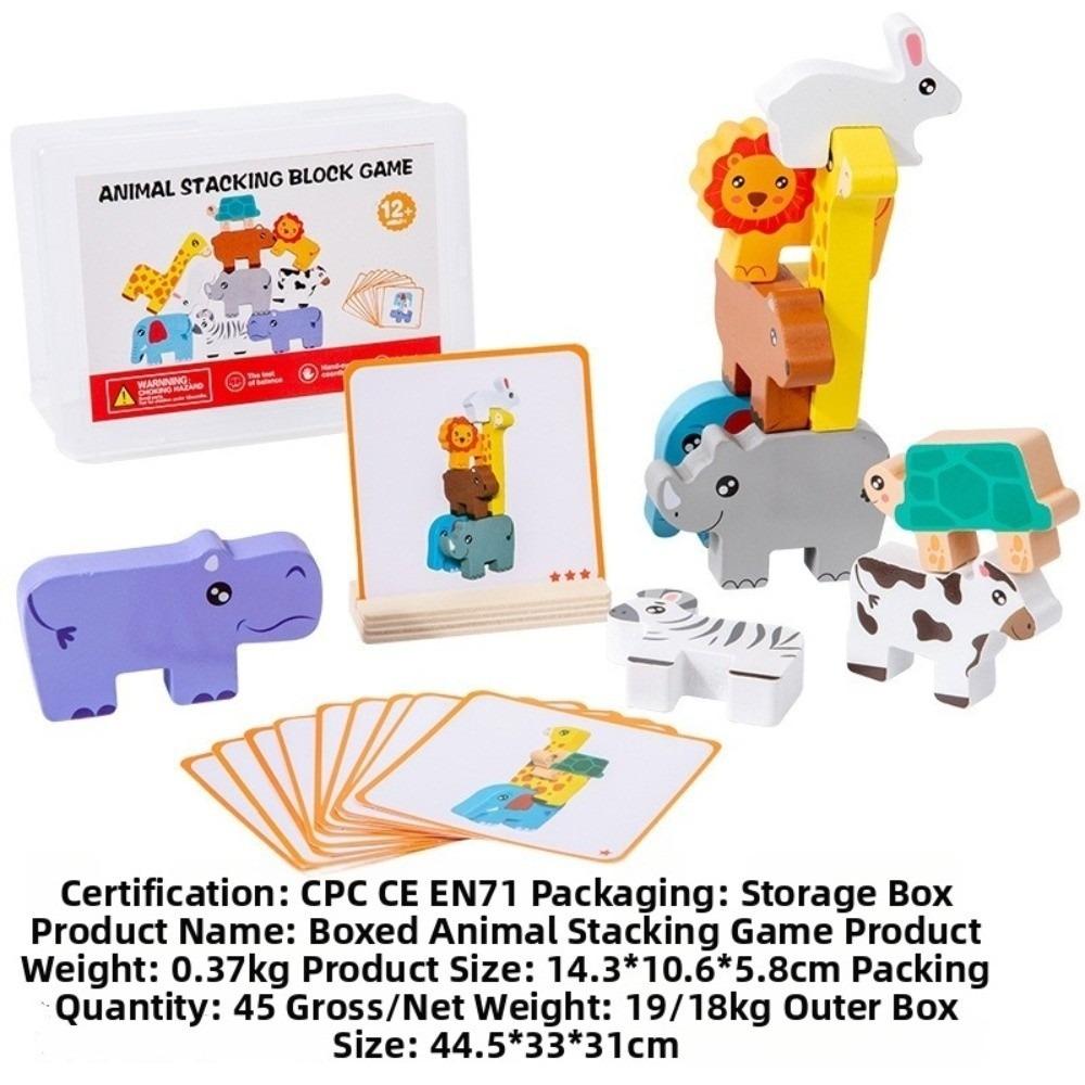 Stacking Layer Shape Matching Puzzle Sensory Play Balance Toy Gifts For Children
