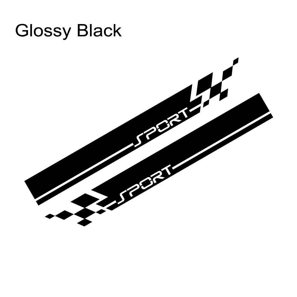 Auto Seitenstreifen Aufkleber Sport Racing Sticker Vinyl Aufkleber Grafiken Dekoration Tuning Zubehör für Toyota Yaris Cross GR Hybrid
