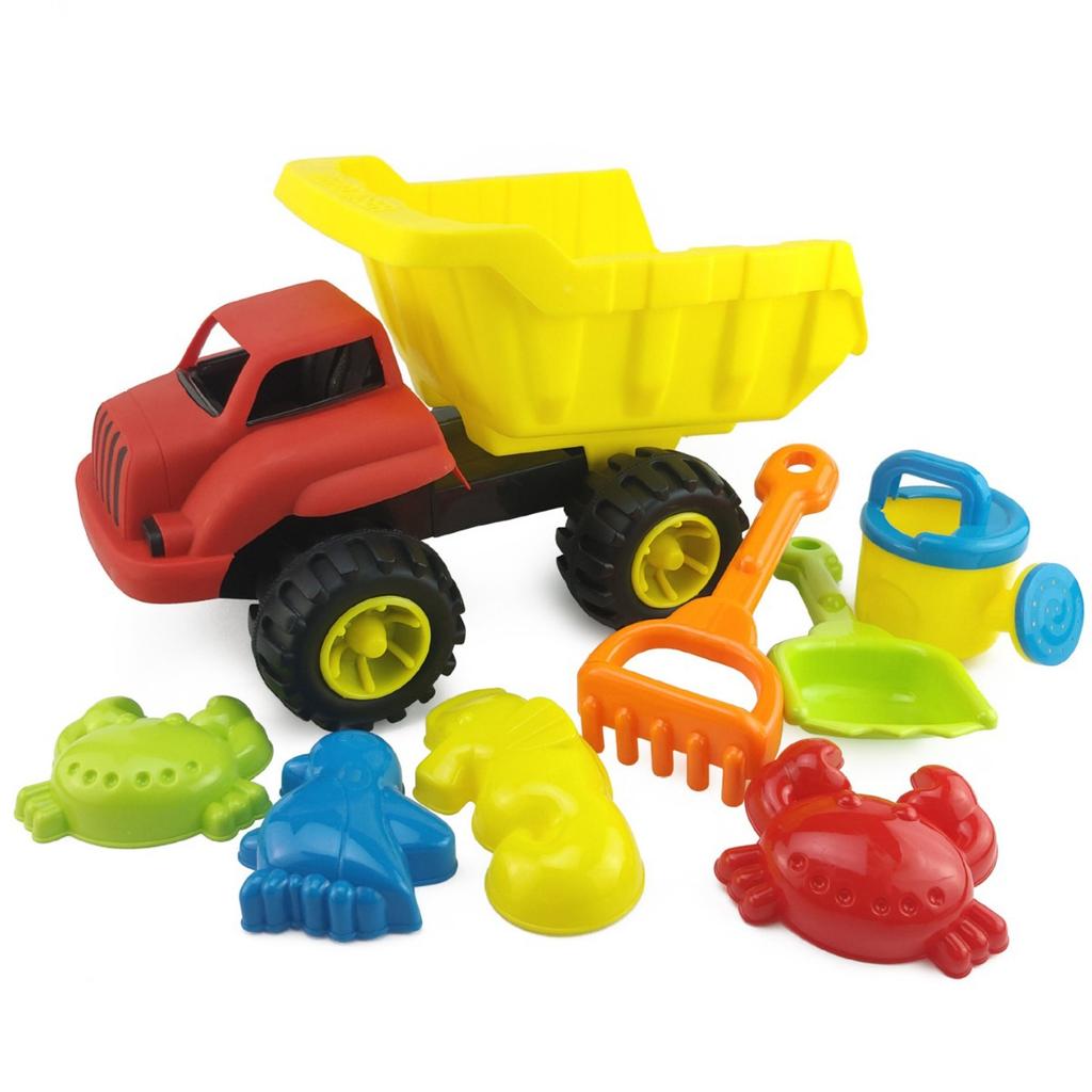Beach Toy Trolley Set Baby Indoor Seaside Playing Sand Digging Sand Playing Water Playing Snow Shovel Set