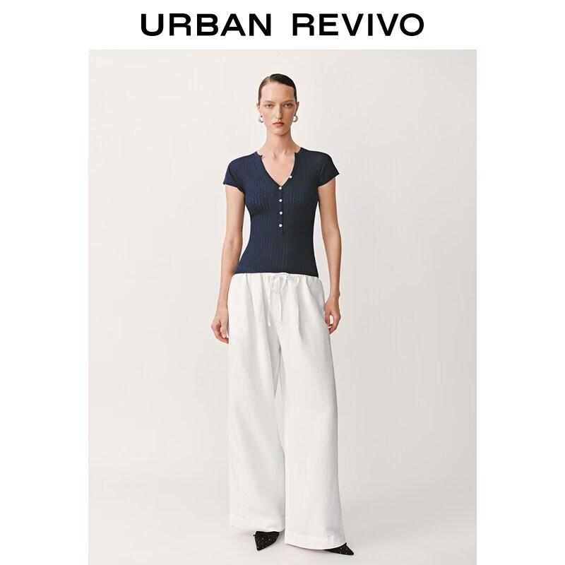 UR Women s Summer Round Neck Knit Top XL