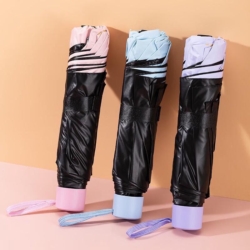 Yuyang Compact Manual Rain and Sun Umbrella