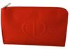 Beauty Cute Makeup Cute Accessory Case Pouch, Pouch, Red, Slim, Makeup, Cosmetics, [Used]