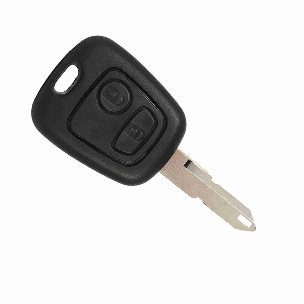 2 Tasten Unbearbeitete Leere Klinge Fernbedienung Auto Schlüssel   für   206