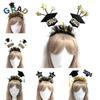 School Student Graduation Hat Mini Headwear Tinsel Headwear Bachelor Hat University Graduation Hat Hair Hoop
