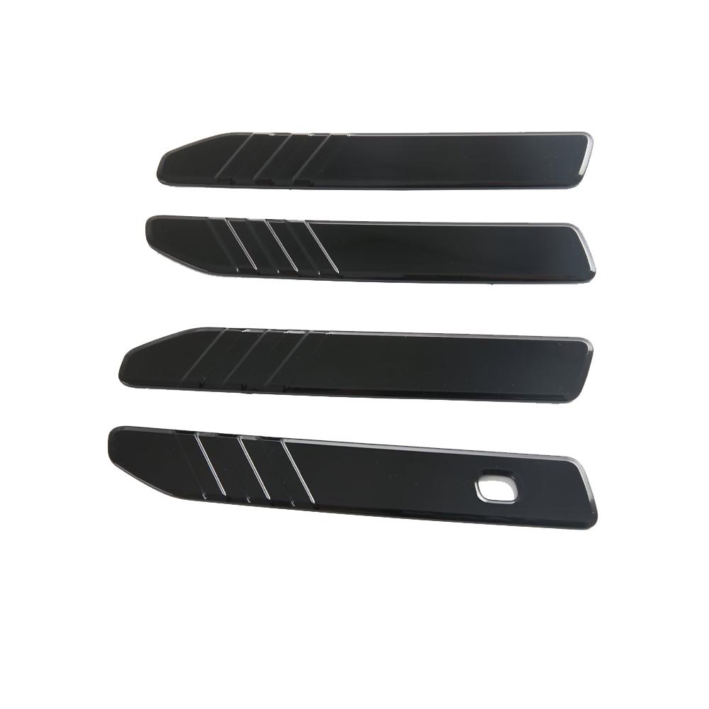 Pro Jaecoo J7 2025 Kryty kliky dveří auta 4 ks Vnější ochranné lišty ABS Autodoplňky Stylingové nálepky